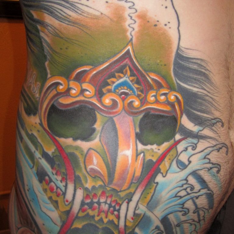 Kapala Tattoo by Matt Rousseau