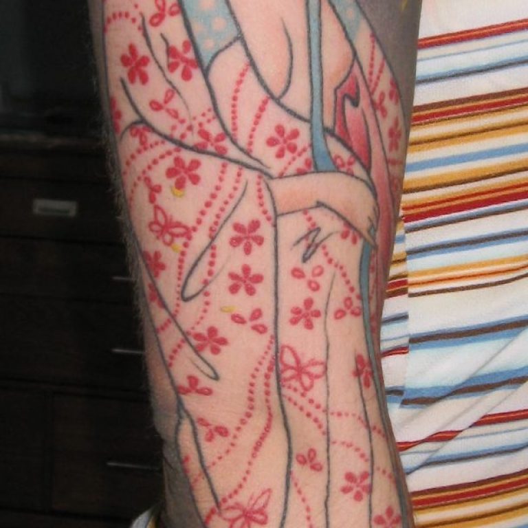 Geisha Tattoo by Matt Rousseau