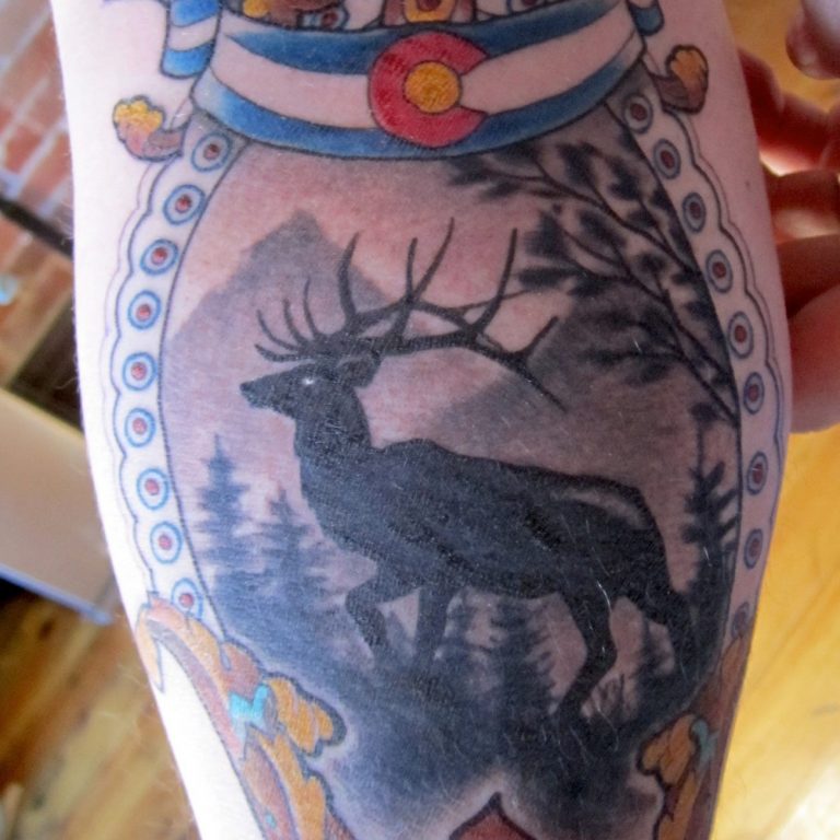 Colorado Tattoo by Matt Rousseau